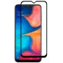 iLike Samsung Galaxy A10 2.5D lenktais kraštais grūdinto stiklo ekrano apsauga – juodas rėmelis, pilnas klijavimas