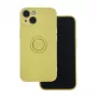 iLike Samsung Galaxy A15 4G / A15 5G Finger Grip Case Geltona