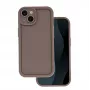 iLike Samsung Galaxy A15 4G / A15 5G Rim TPU Case Brown