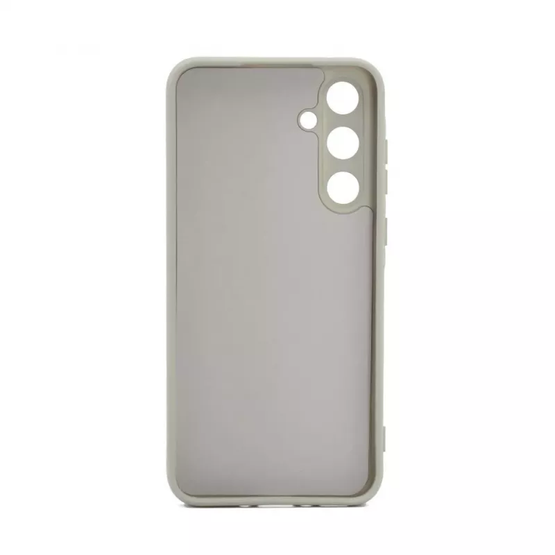 iLike Samsung Galaxy A35 Nano Silicone Case sidabrinis