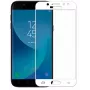 iLike Samsung Galaxy J3 (2017) J330 5D lenkto krašto grūdinto stiklo ekrano apsauga balta
