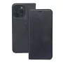 iLike Samsung Galaxy S25 Smart Suede Book Case Black