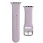 iLike Strap APS silikoninis Apple Watch dirželis, skirtas 8/7/6/5/4/3/2/SE (41/40/38 mm), violetinis