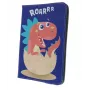 iLike Universal Folio Case Dino Roar, skirtas 9–10 colių planšetėms | įvairiaspalvis dinozaurų raštas