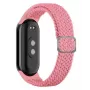 iLike Universal Mi Band 8 Wristband Bracelet Braided Fabric Strap Pink
