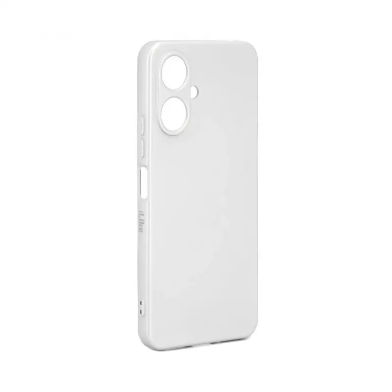 iLike Xiaomi Poco M6 Nano Silicone Case sidabrinis