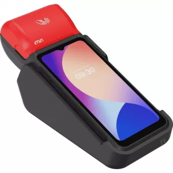iMin I23M01 Swift 2 Docking stotelė – įkrovimo ir tinklo centras mobiliesiems POS terminalams, juoda