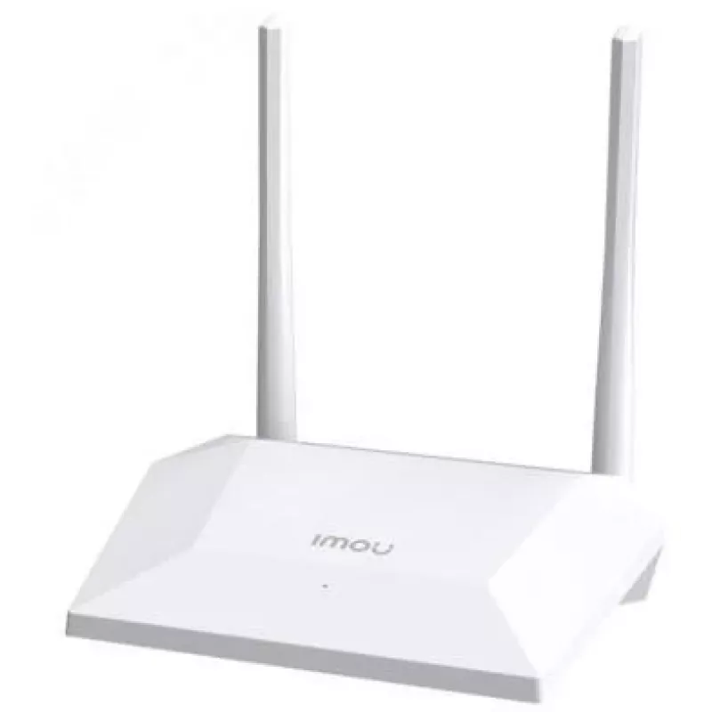 IMOU HR300 Wi-Fi 4 belaidis maršrutizatorius, 300 Mbps, 2,4 GHz, 1 WAN + 2 LAN prievadai, maršrutizatoriaus/AP/retransliatoriaus režimai, tėvų kontrolė