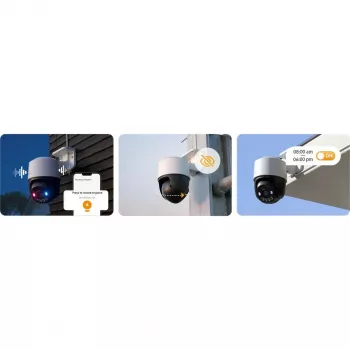 Imou PS7FP-8X0 8MP 4K PoE Pan/Tilt IP Camera su naktiniu matymu ir dvipusiu garsu