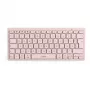 Inateck KB01003 Bluetooth klaviatūra, QWERTZ, rožinė