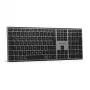 INATECK Ergonomic Wireless Keyboard QWERTZ Grey