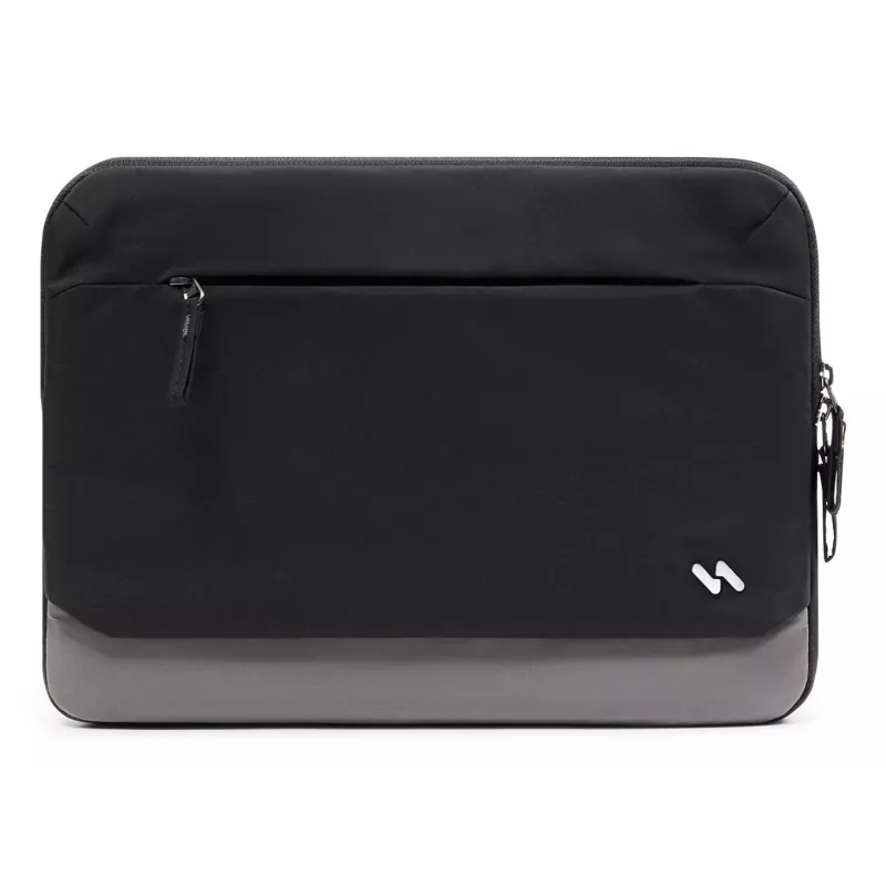 INATECK Laptop Sleeve, skirtas 14 colių ultrabook'ams, vandenį atstumiantis poliesterio dėklas su minkštu flanelės pamušalu ir smūgius sugeriančia apsauga – juoda