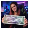 INCA Gaming Keyboard RGB GraySwitch USB-C/BT 2,00m White (IKG-455)