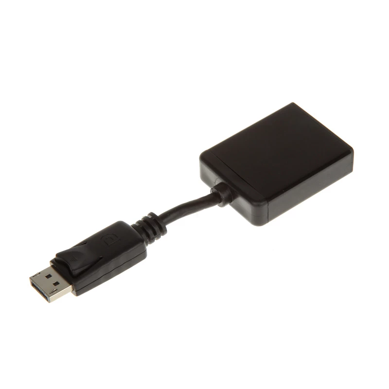 InLine DisplayPort adapterio kabelis, DisplayPort kištukas į DVI-D 24+5 lizdą, juodas, 0,2 m
