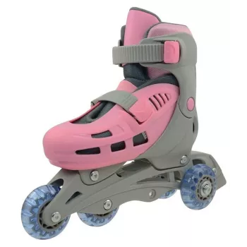 InLine riedučiai TRISKAT13.2-XS XS dydis 27-30 rožiniai