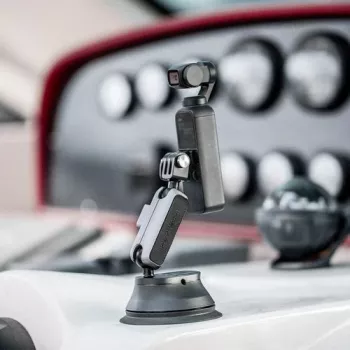INSTA360 Siurbtukas Automobilio Laikiklis Veiksmo Kameroms (P-GM-132) – Juodas