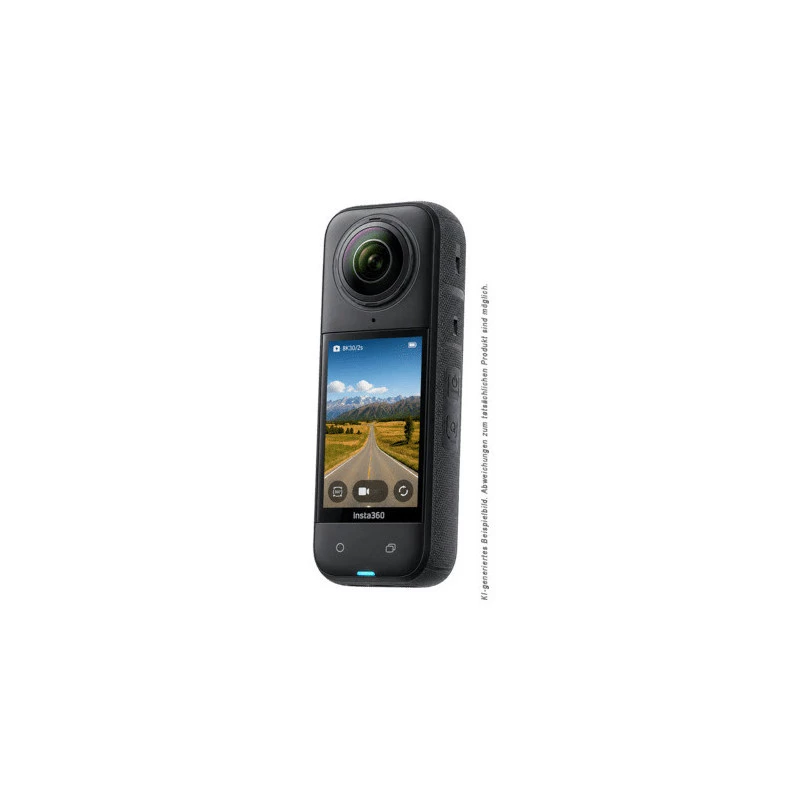 Insta360 X6 360 laipsnių kamera, standartinis rinkinys, Midnight Black, 8K vaizdo įrašas, 72MP nuotraukos, FlowState stabilizacija