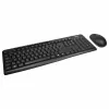 Belaidis klaviatūros ir pelės rinkinys Inter-Tech AC KB-208, juodas (88884137)