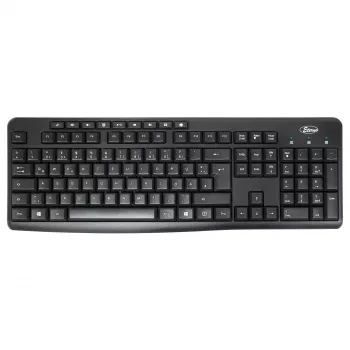 Belaidis klaviatūros ir pelės rinkinys Inter-Tech AC KB-208, juodas (88884137)