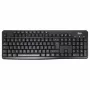 Belaidis klaviatūros ir pelės rinkinys Inter-Tech AC KB-208, juodas (88884137)