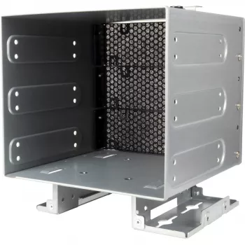 Inter-Tech IPC tvirtinimo laikiklis ER-47045-2 – 3,5 inch į du 2,5 inch SSD/HDD, juodas