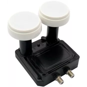 INVERTO Monoblock Twin Converter 7235 - 2 Išėjimai, 0,2 dB Triukšmo Rodiklis, 6° Tarpas, F-Type
