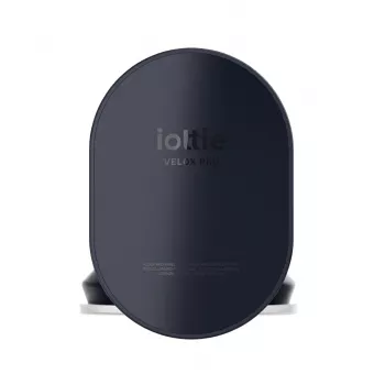 iOttie Velox Pro Active belaidžio įkrovimo magnetinis laikiklis automobiliui su MagSafe, juodos spalvos su aukso akcentais