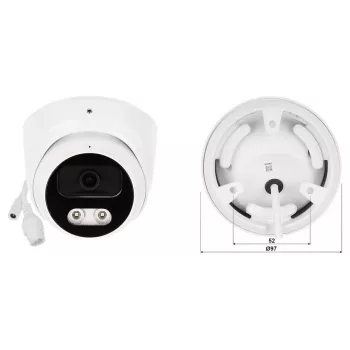 IP vaizdo kamera APTI-AI508VA22IL-28WP – 5 Mpx, 2.8 mm objektyvas