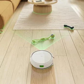 iRobot Roomba 115 Combo Robot Dulkių Siurblys ir Šluostiklis – Baltas