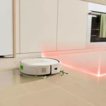 iRobot Roomba 115 Combo Robot Dulkių Siurblys ir Šluostiklis – Baltas