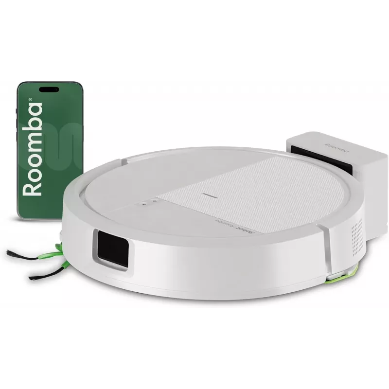 iRobot Roomba 115 Combo robotas dulkių siurblys + automatinio ištuštinimo dokas baltas