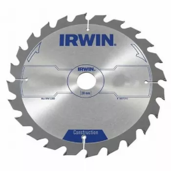 IRWIN Construction Series diskinis pjūklo diskas 250mm x 30mm, 60 dantų TCT, ATB, medienai