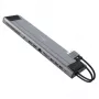 j5create JCD552 M.2 NVMe USB-C 3.2 Gen 2x2 Dockavimo stotis su 100W PD, HDMI ir DisplayPort