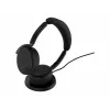 Jabra Evolve3 65 Flex Link 390a MS belaidės ausinės su belaidžio įkrovimo padėklu