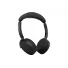 Jabra Evolve3 65 Flex belaidės Bluetooth ausinės su Hybrid ANC, Jabra Link 390c USB-C imtuvu, UC sertifikuotos, juodos