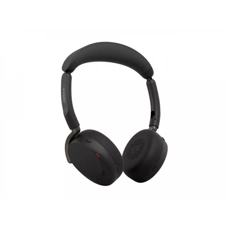 Jabra Evolve3 65 Flex belaidės Bluetooth ausinės su Hybrid ANC, Jabra Link 390c USB-C imtuvu, UC sertifikuotos, juodos