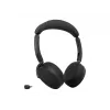 Jabra Evolve3 65 Flex belaidės Bluetooth ausinės su Hybrid ANC, Jabra Link 390c USB-C imtuvu, UC sertifikuotos, juodos