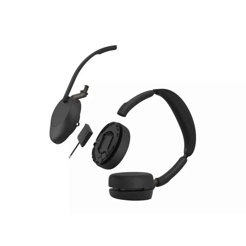 Jabra Evolve3 65 Stereo belaidės ausinės su Link 390a UC stovu
