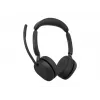 Jabra Evolve3 65 Stereo Link 390a UC belaidės ausinės, juodos, Microsoft Teams sertifikuotos