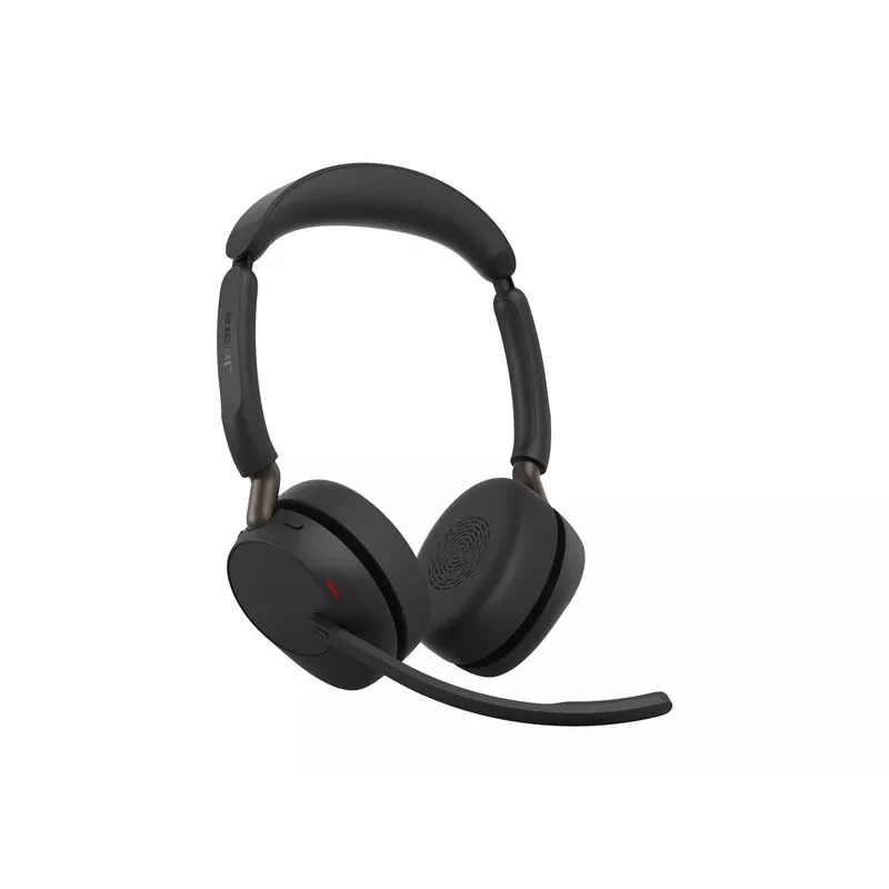 Jabra Evolve3 65 Stereo Link 390a UC belaidės ausinės, juodos, Microsoft Teams sertifikuotos
