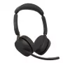 Jabra Evolve3 65 Stereo Link 390c UC belaidės Bluetooth ausinės su USB-A adapteriu ir Busylight - juodos