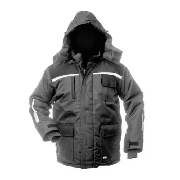 Ilgas švarkas Arctic Grey/Black WJ-8924_M