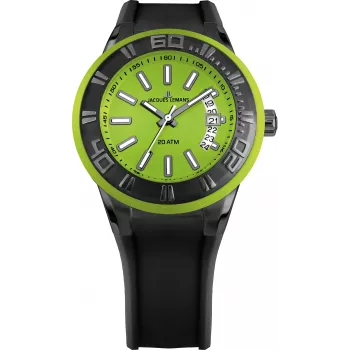 JACQUES LEMANS Unisex Watch 1-1784N Liverpool 50mm Nerūdijančio Plieno Kvarcinis Chronografas