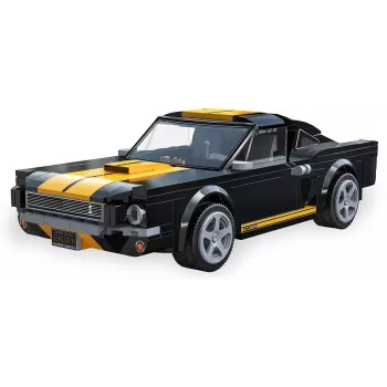 „Jamara CaDA Shelby GT350 1:20 2.4GHz RC“ konstruktorius su nuotolinio valdymo automobiliu (212 dalių)
