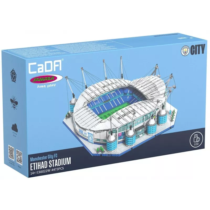 Jamara CaDA kaladėlių Etihad stadionas, Manchester City FC, 1:400