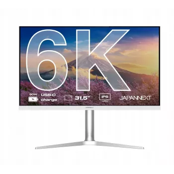 JAPANNEXT JN-IPS326K-HSPC9 32 inch 6K IPS monitorius su HDMI 2.1 ir USB-C 90W
