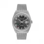 JASON HYDE MAN JH30004 analoginis kvarcinis laikrodis 40 mm mėlynas ciferblatas mėlynas audinio dirželis