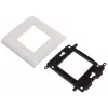 JAVEL Single Support Frame 2 M45 moduliams, 1M, 45x45, baltas