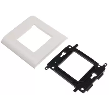 JAVEL Single Support Frame 2 M45 moduliams, 1M, 45x45, baltas