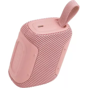 JBL Go 5 nešiojamas Bluetooth garsiakalbis, rožinis EU (IP67, Bluetooth 5.3, 4.2W, USB-C)